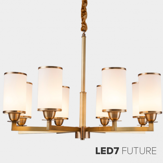 Loft Industry Modern - Jenda Chandelier